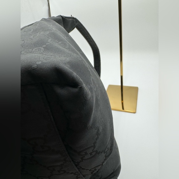 Gucci-Authentic-Canvas Hobo with Monogram GG logo - Double Pocket - Picture 8 of 15